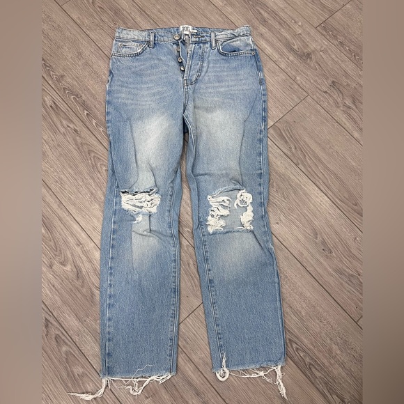 Straight crop jeans - Picture 1 of 8